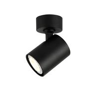 Netlighting Lumsi Modern Single Spotlight GU10 in Black Netlighting Black