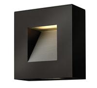 Netlighting Luna LED 2 Light Outdoor Wall Light Satin Black IP44 Netlighting Black