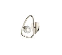 Netlighting Lux Switched Wall Lamp 1 Light G9 Polished Chrome in Grey Netlighting Grey