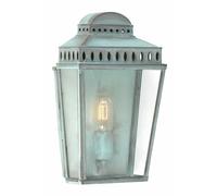 Netlighting Mansion House 1 Light Outdoor Wall Lantern Light Verdigris IP44 E27 in Green Netlighting Green