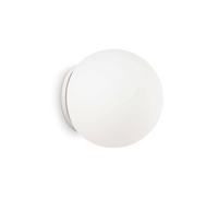 Netlighting Mapa Bianco 1 Light Medium Globe Ceiling Flush Light White E27 Netlighting White