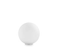 Netlighting Mapa Bianco 1 Light Small Globe Table Lamp White E27 Netlighting White