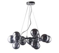 Netlighting Marbelio Modern 15 Light Globe Pendant Ceiling Light G9 in Grey Netlighting Grey