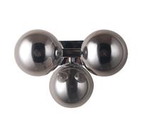 Netlighting Marbelio Modern 3 Light Wall Lamp G9 in Grey Netlighting Grey