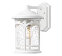 Netlighting Marblehead Outdoor Medium 1 Light Wall Lantern White IP44 E27 Netlighting White