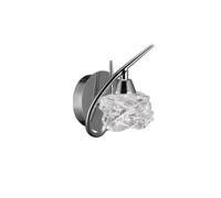 Netlighting Maremagnum Wall Lamp Switched 1 Light G9 Polished Chrome in Silver Netlighting Silver