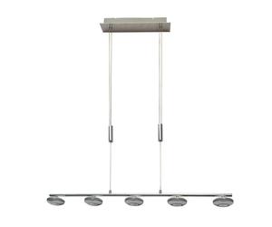 Netlighting Marley Modern Integrated LED Pendant Ceiling Light 3000K in Grey Netlighting Grey