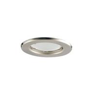 Netlighting MATRIX LED 3 Light Recessed Downlight Nickel 400lm 3000K 8x8.5cm in Grey | Size: 8x8.5 cm Netlighting Grey 8x8.5 cm