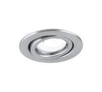 Netlighting MATRIX LED Recessed Adjustable Downlight Nickel 400lm 3000K 10x8.5cm in Grey | Size: 10x8.5 cm Netlighting Grey 10x8.5 cm