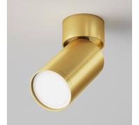 Netlighting Maytoni FOCUS S Adjustable Surface Mounted Downlight Matt Gold GU10 Netlighting Gold