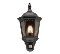 Elstead Lighting Elstead Medstead Security Half Lantern with PIR