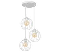Netlighting Mercure Cluster Pendant Ceiling Light White 40cm Netlighting White