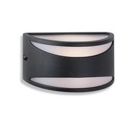 Netlighting Meridian 1 Light Wall Light 60W Black IP65 E27 Netlighting Black