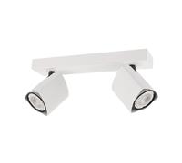 Netlighting Merusa Modern Twin Ceiling Spotlight GU10 in White Netlighting White