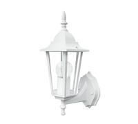 Netlighting MILANO Outdoor UP Wall Lanterns White IP44 20.8x36x17cm | Size: 20.8x36x17 cm Netlighting White 20.8x36x17 cm