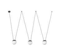 Netlighting Mine 3 Light Grey Suspension Pendant E27 Netlighting Grey
