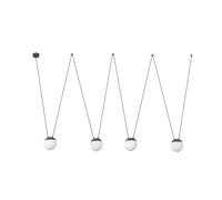 Netlighting Mine 4 Light Grey Suspension Pendant E27 Netlighting Grey