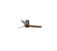 Netlighting Mini Punt Tub Small Black Dark Wood DC Ceiling Fan 6 Speed Netlighting Black