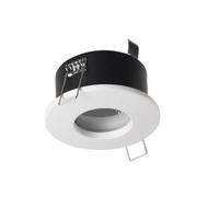Netlighting Minor 1 Light Recessed Downlight Matt White IP54 Netlighting White