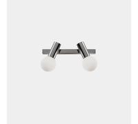 Netlighting Mist Double Bathroom Twin Wall Light Metallic Black E14 Netlighting Black