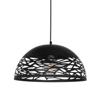 Netlighting Modern Hanging Pendant Black 1 Light E27 Netlighting Black
