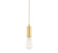 Netlighting Modern Hanging Pendant Lamp Holders Golden 1 Light E27 in Gold Netlighting Gold