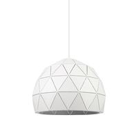 Netlighting Modern Hanging Pendant White 1 Light E27 Netlighting White