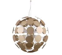 Netlighting Modern Hanging Pendant White Golden 6 Light E14 in Gold Netlighting Gold