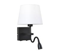 Netlighting Modern LED Bedside Lamp Black Matt Warm White 3000K 350lm Netlighting Black