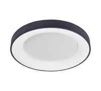 Netlighting Modern LED Flush Ceiling Light Black Warm White 3000K 2750lm Netlighting Black
