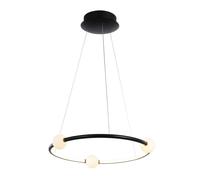 Netlighting Modern LED Hanging Pendant Black Pink Warm White 3000K 2100lm Dimmable Netlighting Black