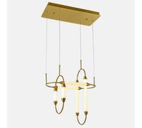 Netlighting Modern LED Hanging Pendant Copper Warm White 3000K in Gold Netlighting Gold