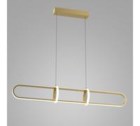 Netlighting Modern LED Hanging Pendant Golden Warm White 3000K 1300lm Dimmable in Gold Netlighting Gold
