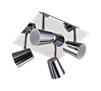 Netlighting Modern LED Spotlights Chrome Warm White 3000K 2000lm in Silver Netlighting Silver