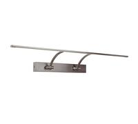 Luminosa Lighting Luminosa Modern Led Wall Lamp Satin Nickel, Warm White 3000K 945Lm