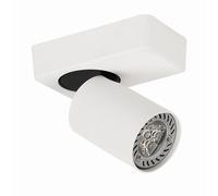 Netlighting Modern Spotlights White Black 1 Light with Aluminum White Shade GU10 Netlighting White