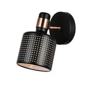 Netlighting Modern Wall Lamp Black 1 Light E27 Netlighting Black
