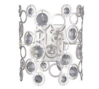 Netlighting Modern Wall Lamp Champagne Silver 2 Light E14 Netlighting Silver