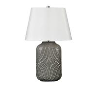 Netlighting Muse Grey 1 Light Table Lamp Grey E27 Netlighting Grey