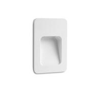 Luminosa Lighting Luminosa Nase Led Outdoor Recessed Wall Light White Ip44