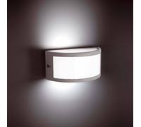 Netlighting Negus 1 Light Outdoor Wall Light Grey IP54 E27 Netlighting Grey