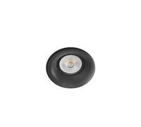 Netlighting Neon Black recessed Downlight Round 1x GU10 Netlighting Black