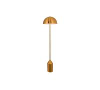 Netlighting Nova Floor Lamp Antique Brass Plate & Gloss White 1 Light IP20 E27 in Gold Netlighting Gold