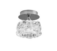 Netlighting O2 Ceiling 1 Light G9 Small Polished Chrome in Grey Netlighting Grey