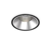 Netlighting Off Round Recessed Downlight Black 21.8cm 3000K Netlighting Black
