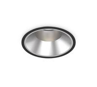 Netlighting Off Round Recessed Downlight Black 21.8cm 4000K Netlighting Black