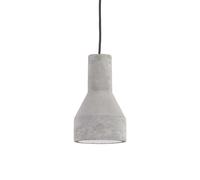 Netlighting Oil 1 Light Ceiling Pendant Cement Grey E27 Netlighting Grey