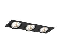 Netlighting Olimp G9 Triple Recessed Downlight Black Structure Netlighting Black