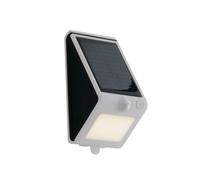Netlighting Open Outdoor Solar Integrated LED Wall Light White Black IP54 4000K Netlighting White