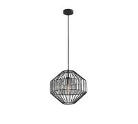 Netlighting OPIUM Wire Frame Pendant Ceiling Light Black 3.5x36.4cm | Size: 3.5x36.4 cm Netlighting Black 3.5x36.4 cm